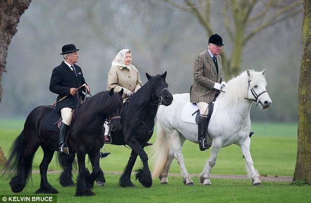 The Queen In The Saddle